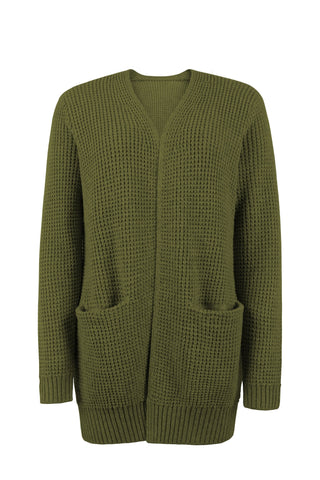 Jolissa – Cozy Ribbed Knit Cardigan for Women